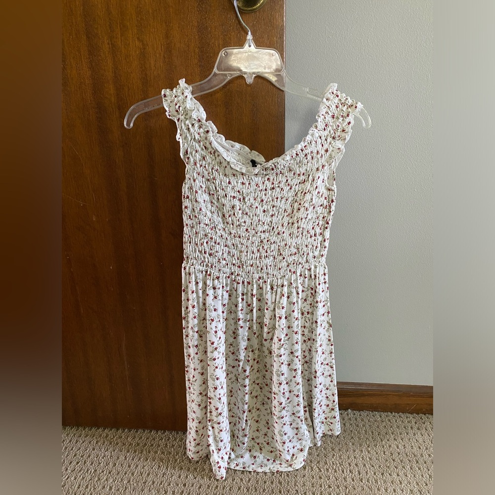 Off the Shoulder Floral Summer Dress